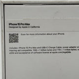 Apple iPhone 15 Pro MAX Blue Titanium 256GB - Empty Box ONLY