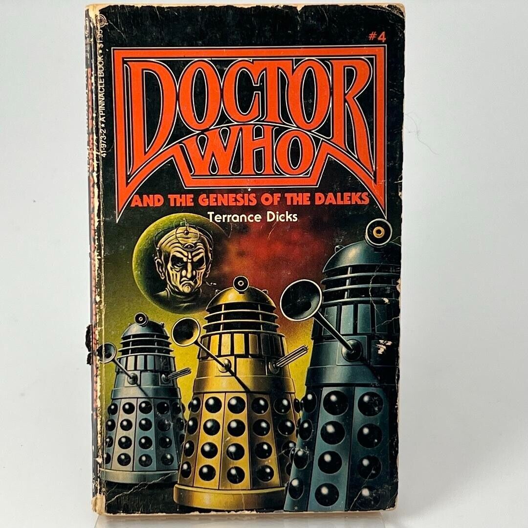 Doctor Who and The Genesis Of The Daleks By Terrance Dicks Rare Sci-fi PAPERBACK