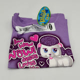 3T Toddler Kerusso Lavendar Purple Poodle Jesus Love John 3,16 Kids T-Shirt NWT