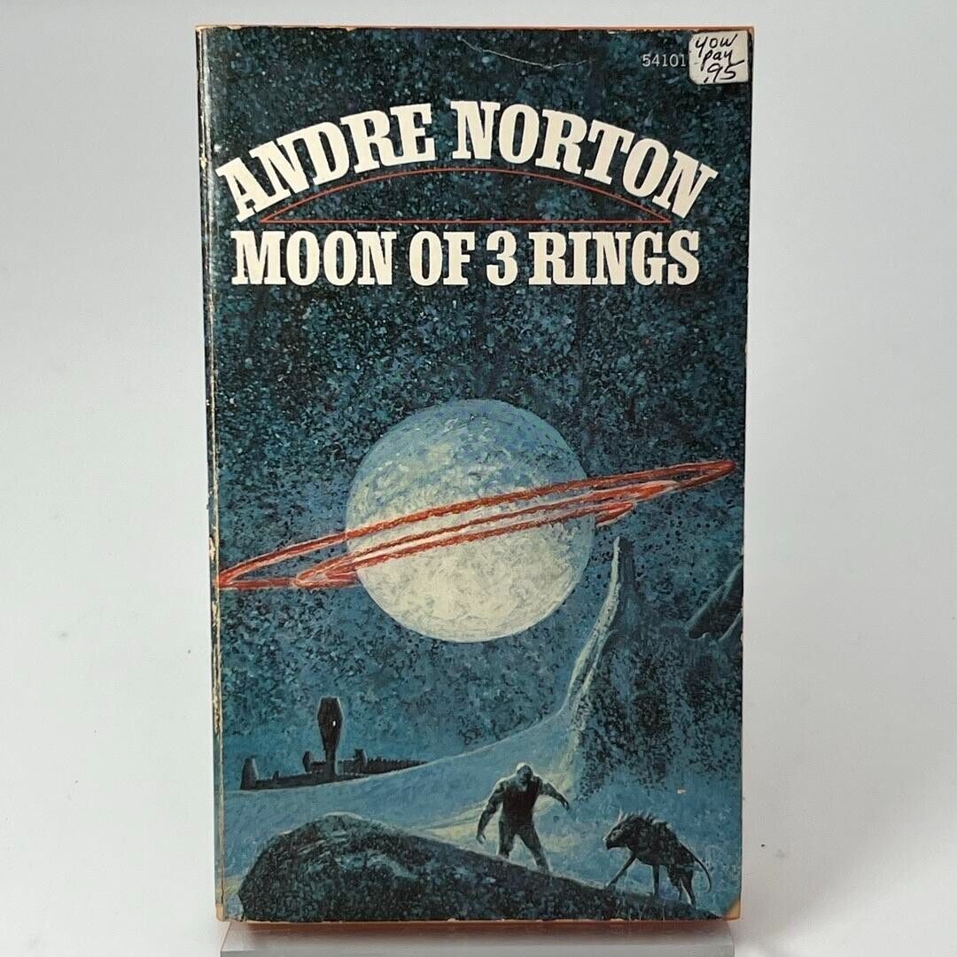 Moon Of 3 Rings by Andre Norton 1966 PAPERBACK BOOK
