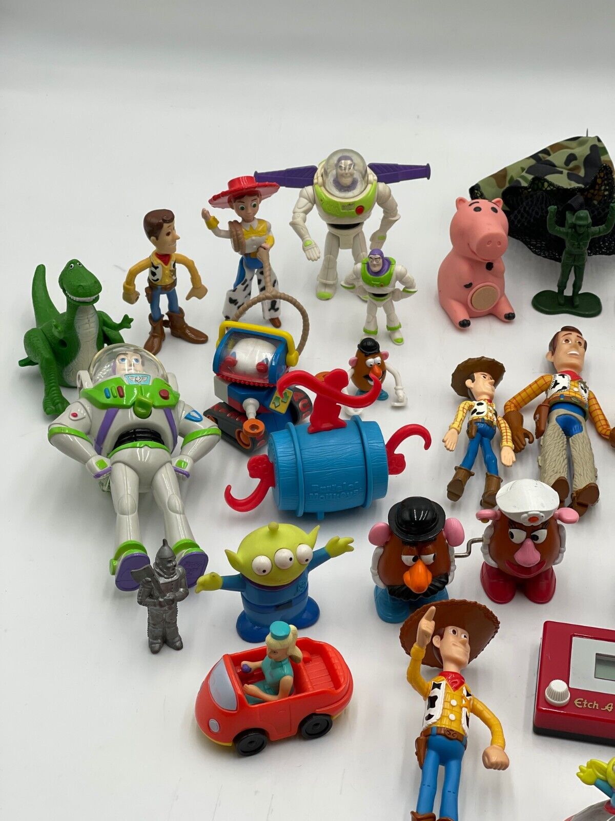 Lot of 35 Various Vintage Toy Story McDonalds Toy Collectibles and Other toys