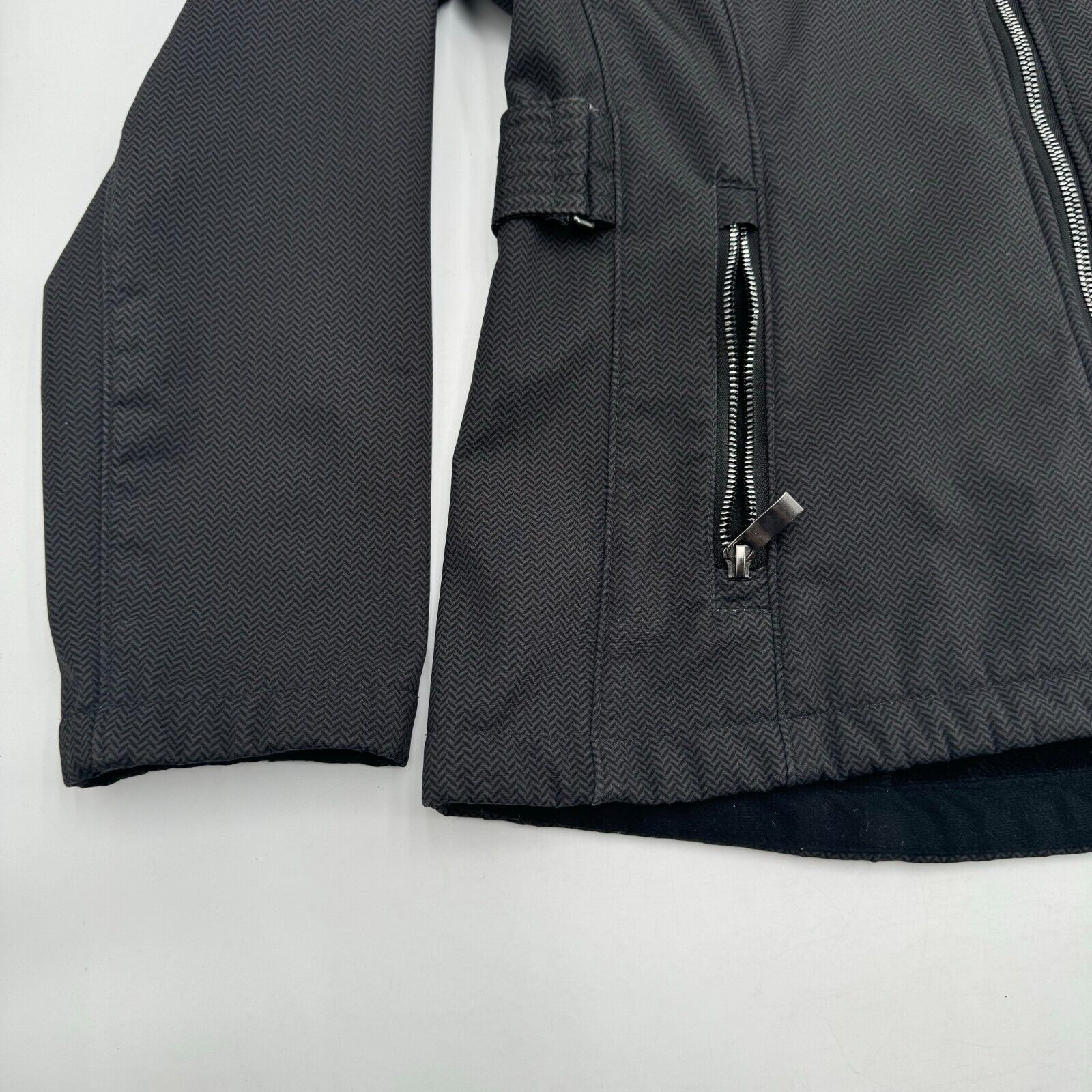 ZeroXposur Womens Wooly Full Zip Hooded Jacket Fuzzy Winter Fall Black Size L