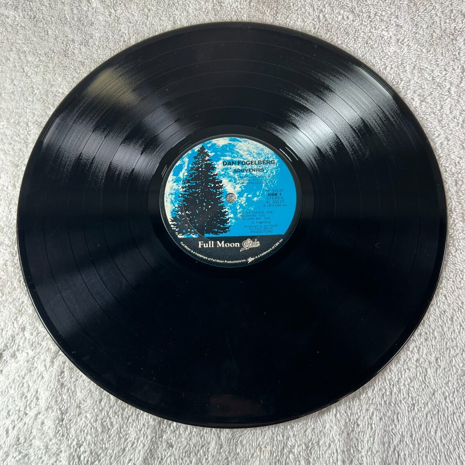 Dan Fogelberg – Souvenirs Vinyl LP Epic – KE 33137 ROCK POP