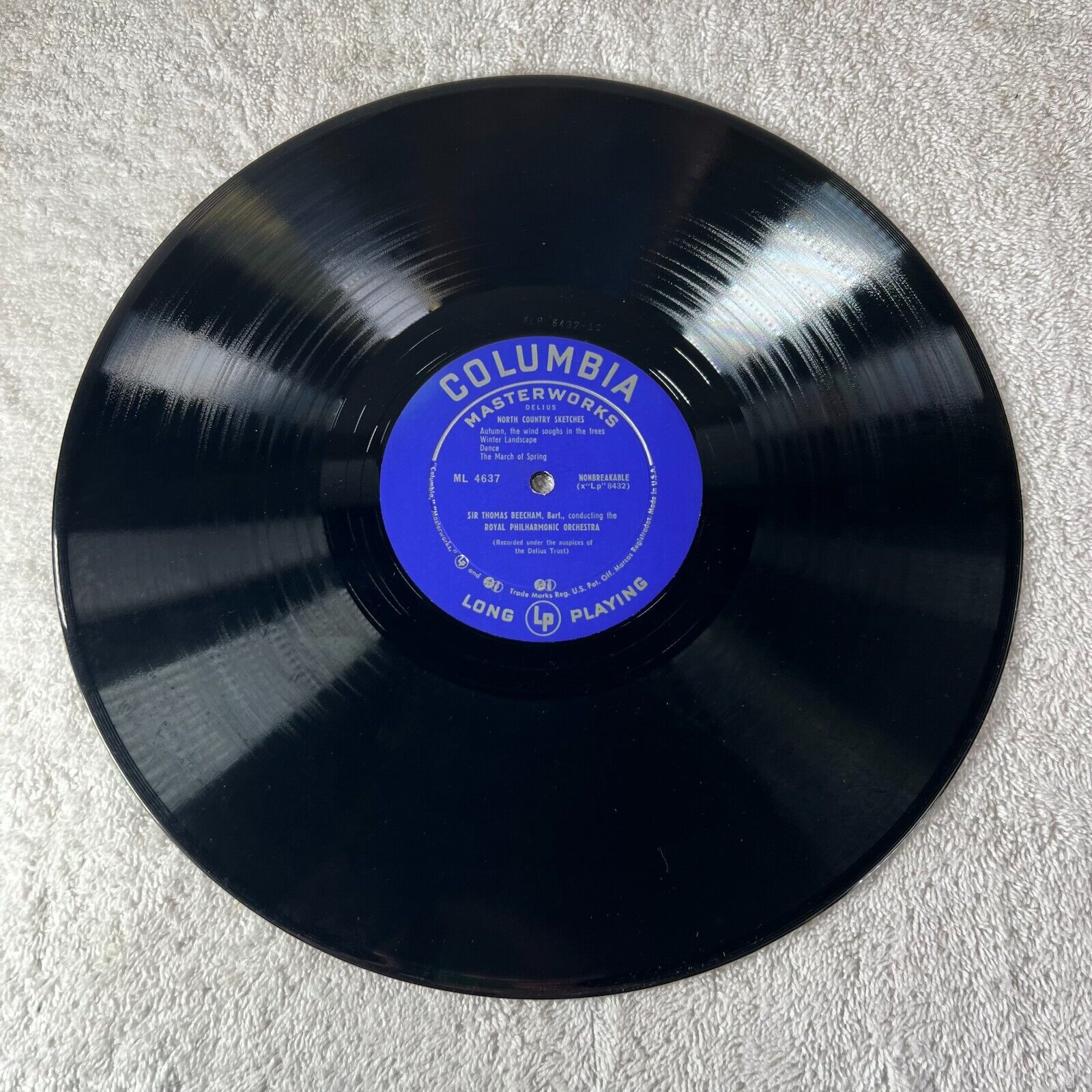 Delius – Eventyr ("Once Upon A Time") / North Country Sketches Vinyl LP ML 4637