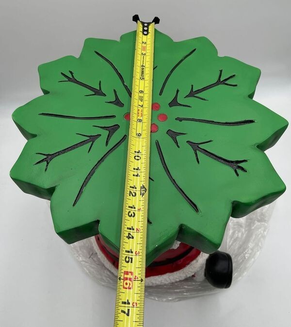 Lighted Santa Christmas Decor Side Table Holiday Gift Battery Operated 18"