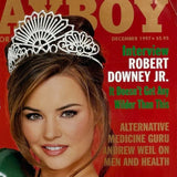 Playboy Miss Canada Karen McDougal Robert Downey Jr Vintage 1997 Gala Christmas