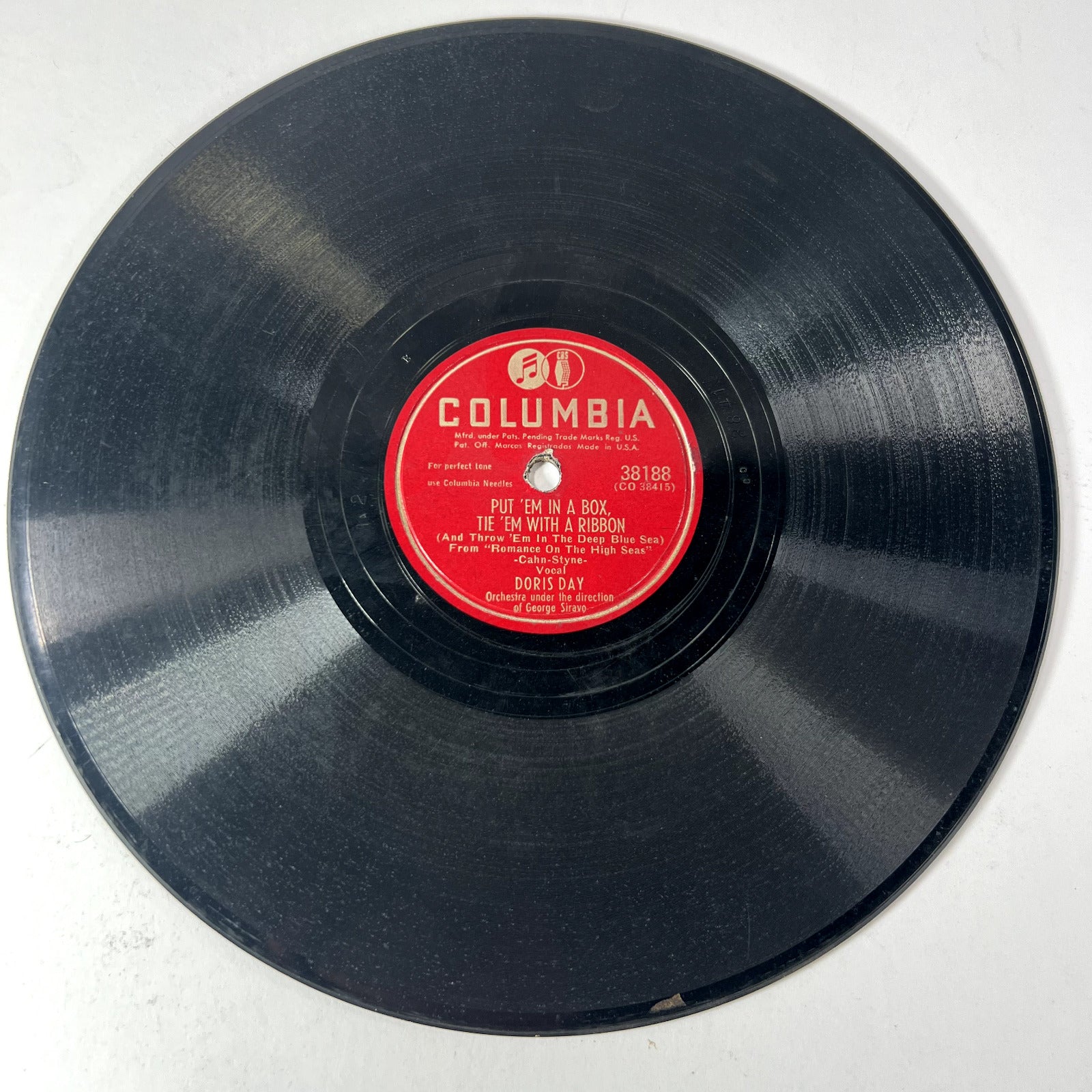 Rare Vintage Vinyl Collection Set of 9 78rpm 10" Records Various Artists/Titles