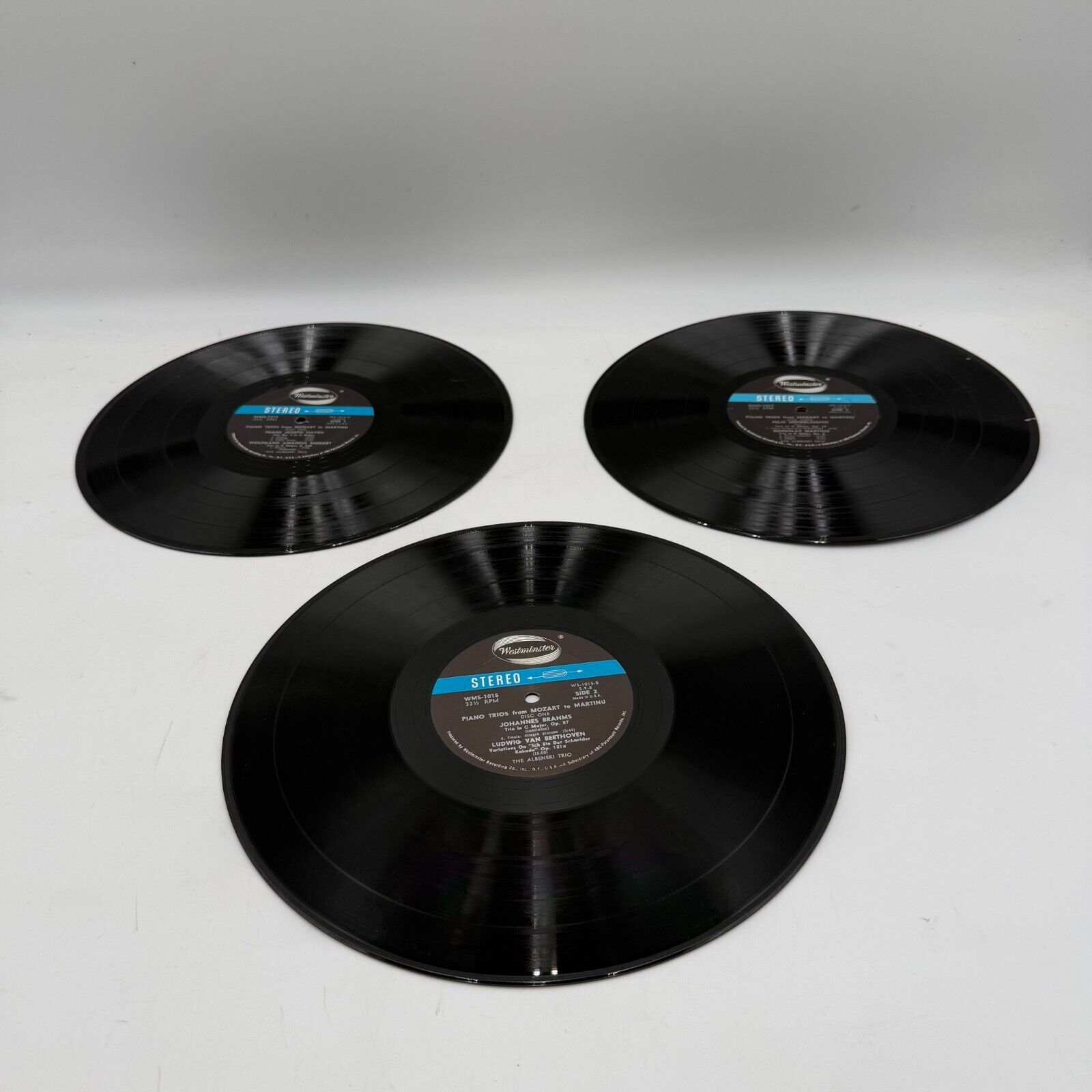The Albeneri Trio - Piano Trios from Mozart to Martinu 3 Vinyl LP WMS 1015