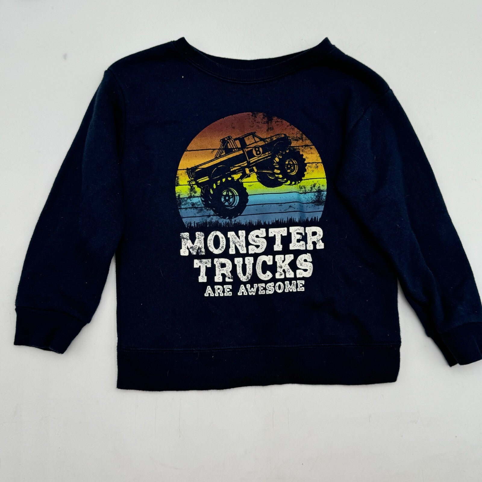 Lot of 5 2T Toddler Clothing Long Sleeve Sweatshirts Stretch Jeans Shorts