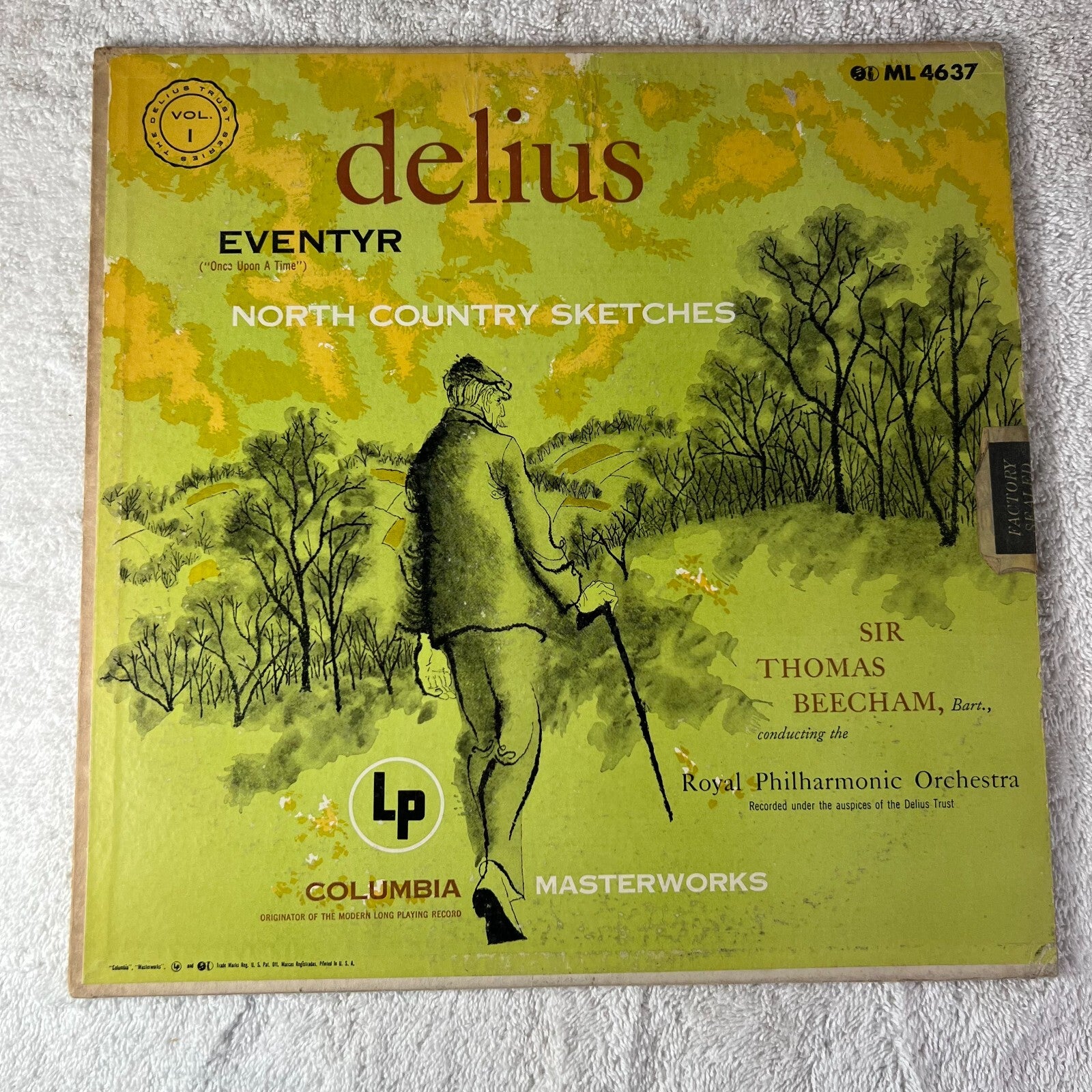 Delius – Eventyr ("Once Upon A Time") / North Country Sketches Vinyl LP ML 4637