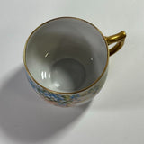 Vintage Victorian Era Japanese Hand Painted Pierce Teacup