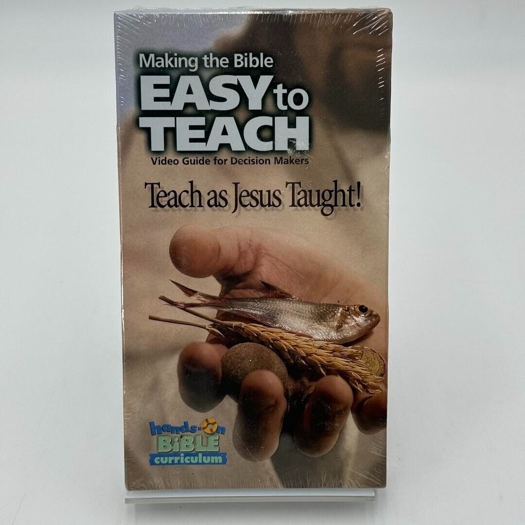 Making the Bible Easy to Teach Video Comprehensive Guide VHS Tape