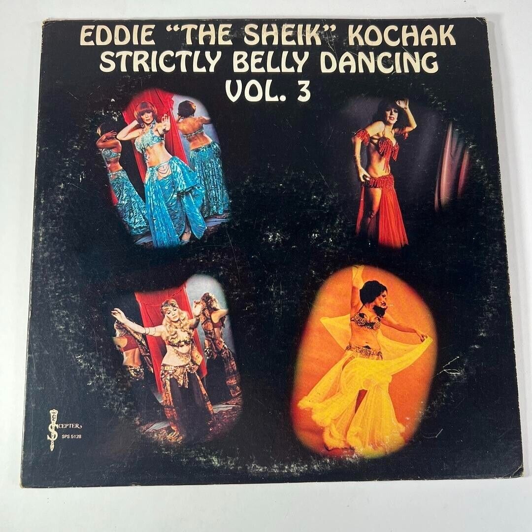 Eddie "The Sheikh" Kochak: Strictly Belly Dancing Vol 3 Vinyl LP Record SPS 5128