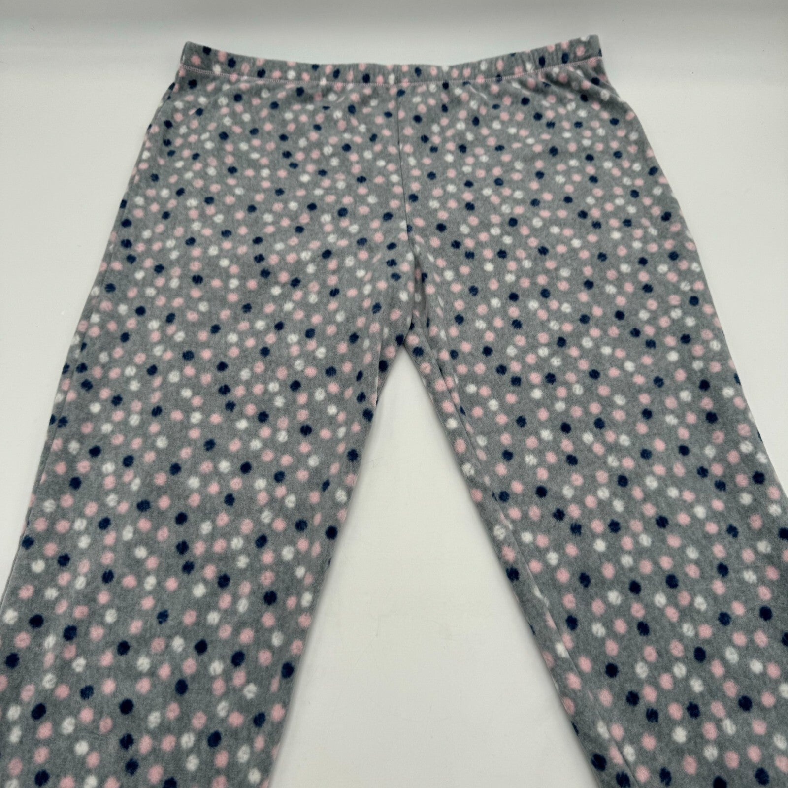 Jaclyn Intimates Womens Multicolor Polka Dot Pajama Set Gray Size XL NWT