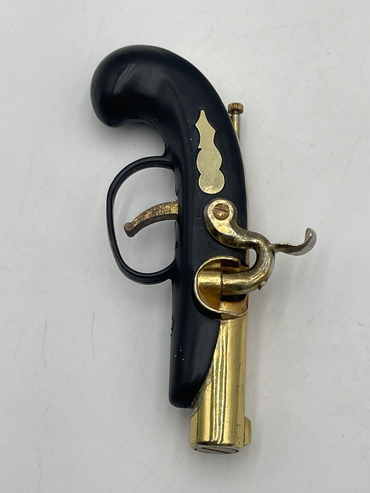 Vintage Pirate Pistol Gun Table Cigarette Lighter Japan Japanese Old Collectible