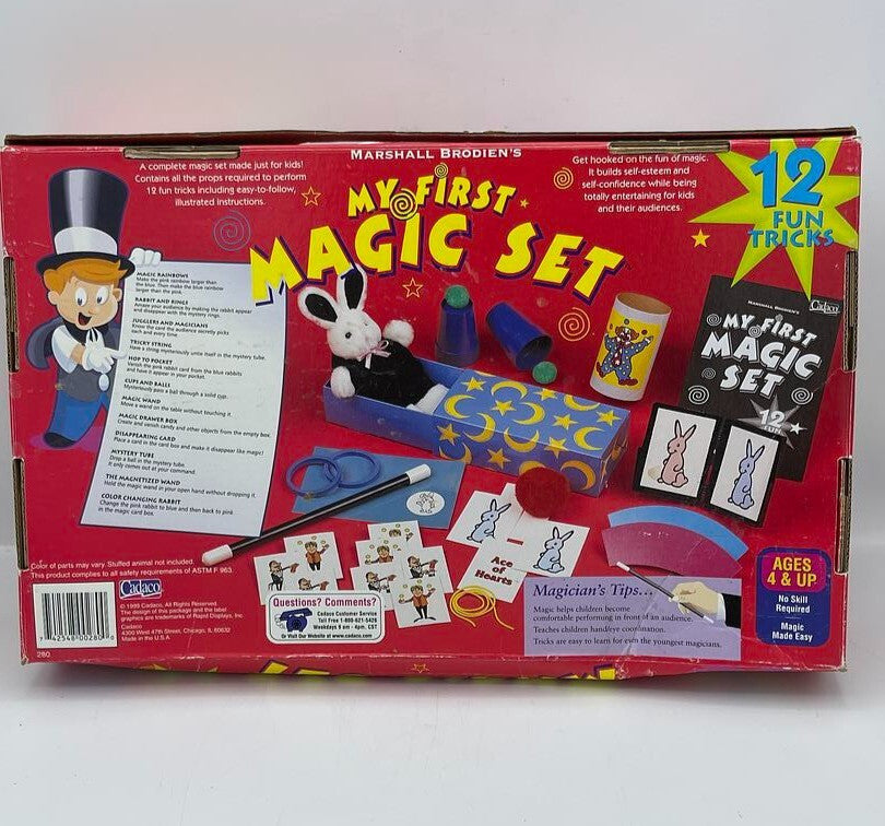 Marshall Brodien's My First Magic Set By Cadaco - Used
