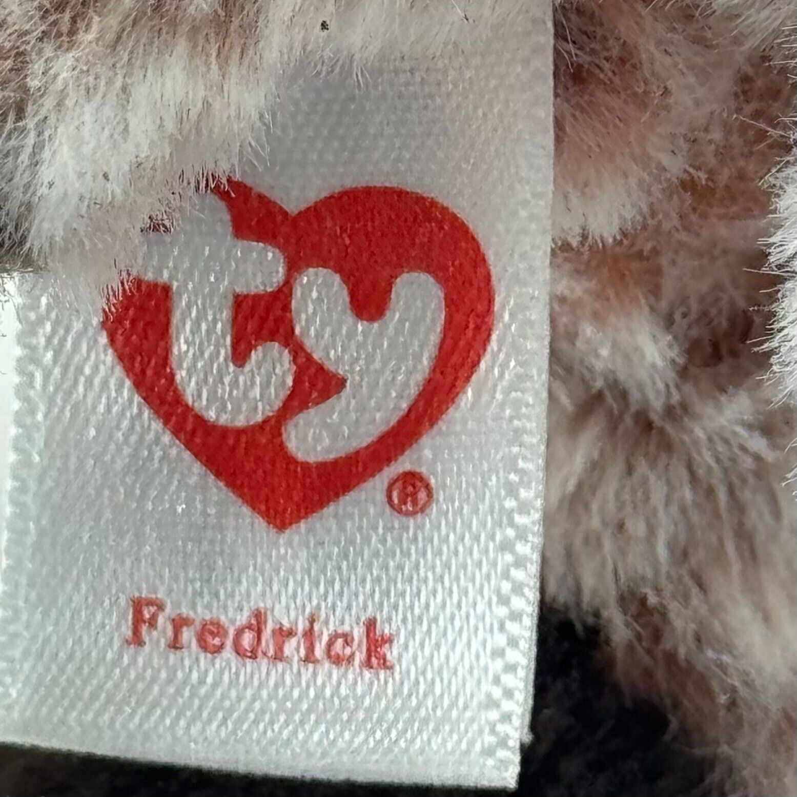 TY Beanie Babies Fredrick the Fox 9" Plush Toy Stuffed Animal