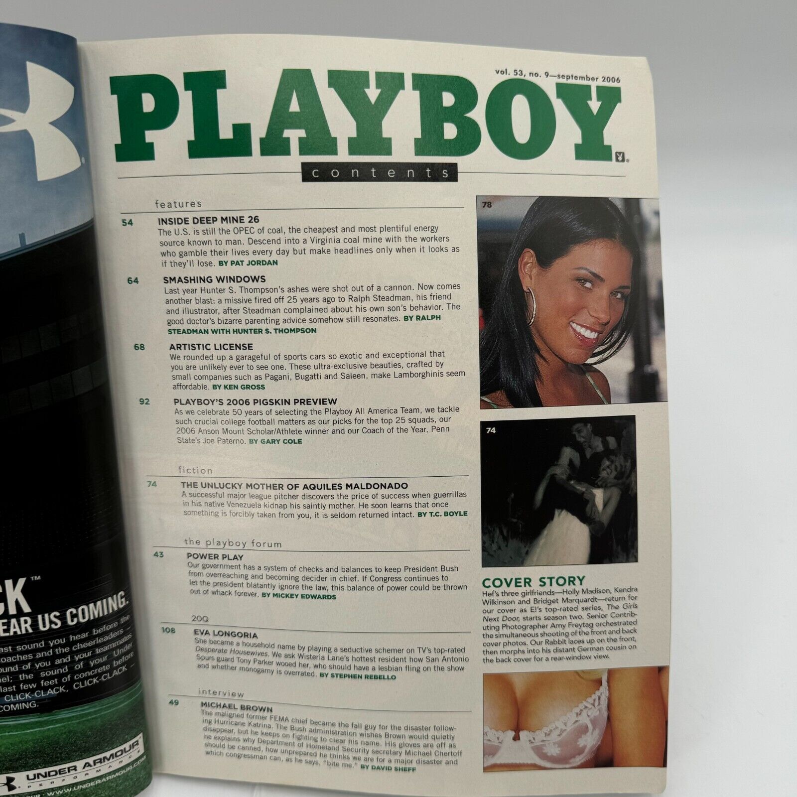 Playboy Magazine Featuring 4 Iconic Cover Girls - Two 1990s & Two 2000s RARE