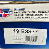 CarQuest 19-B3827 Remanufactured Unloaded Disc Brake Caliper with Bracket REAR
