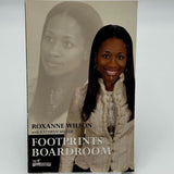 Footprints in the Boardroom by Roxanne Wilson 2006 PAPERBACK BOOK