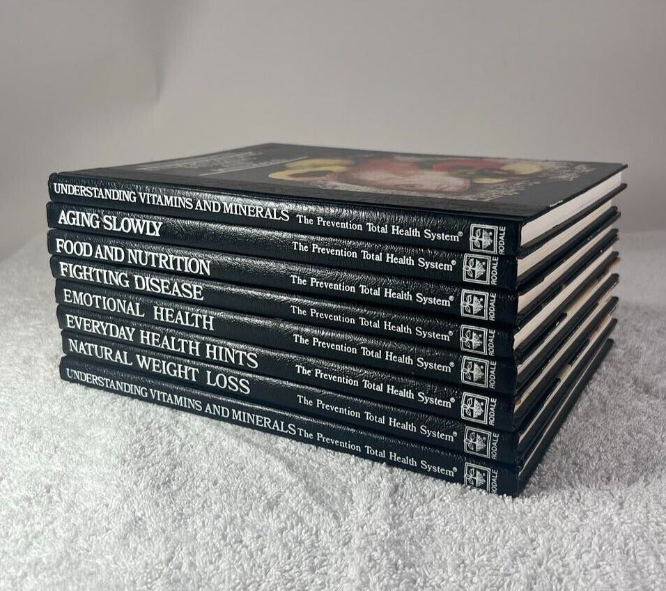 Prevention Total Health System Series Rodale Set of 8 Textbook HARDCOVER