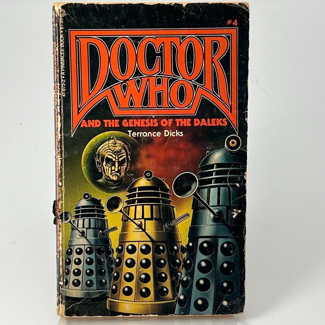 Doctor Who and The Genesis Of The Daleks By Terrance Dicks Rare Sci-fi PAPERBACK