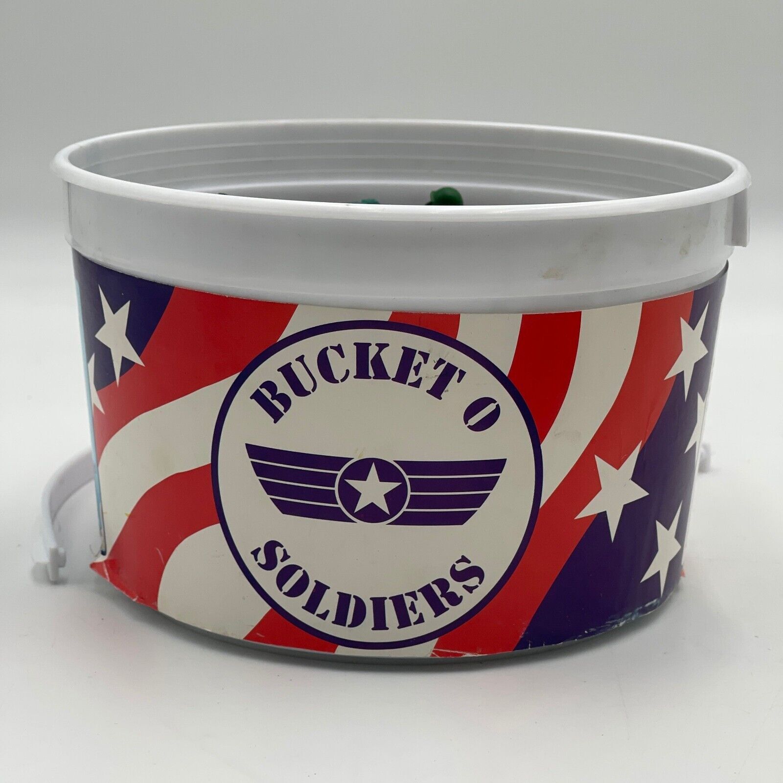 Walt Disney Toy Story Bucket Green Army Men Soldiers - Bucket O Soliders Toys
