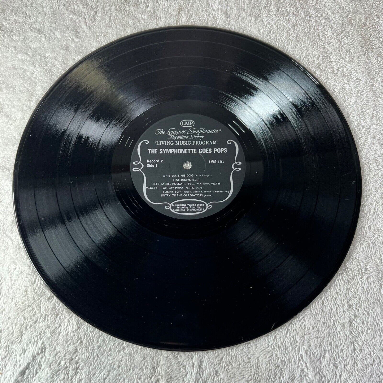 A Longines Symphonette Collectors Edition The Nostalgic Thirties LWS166 Vinyl LP