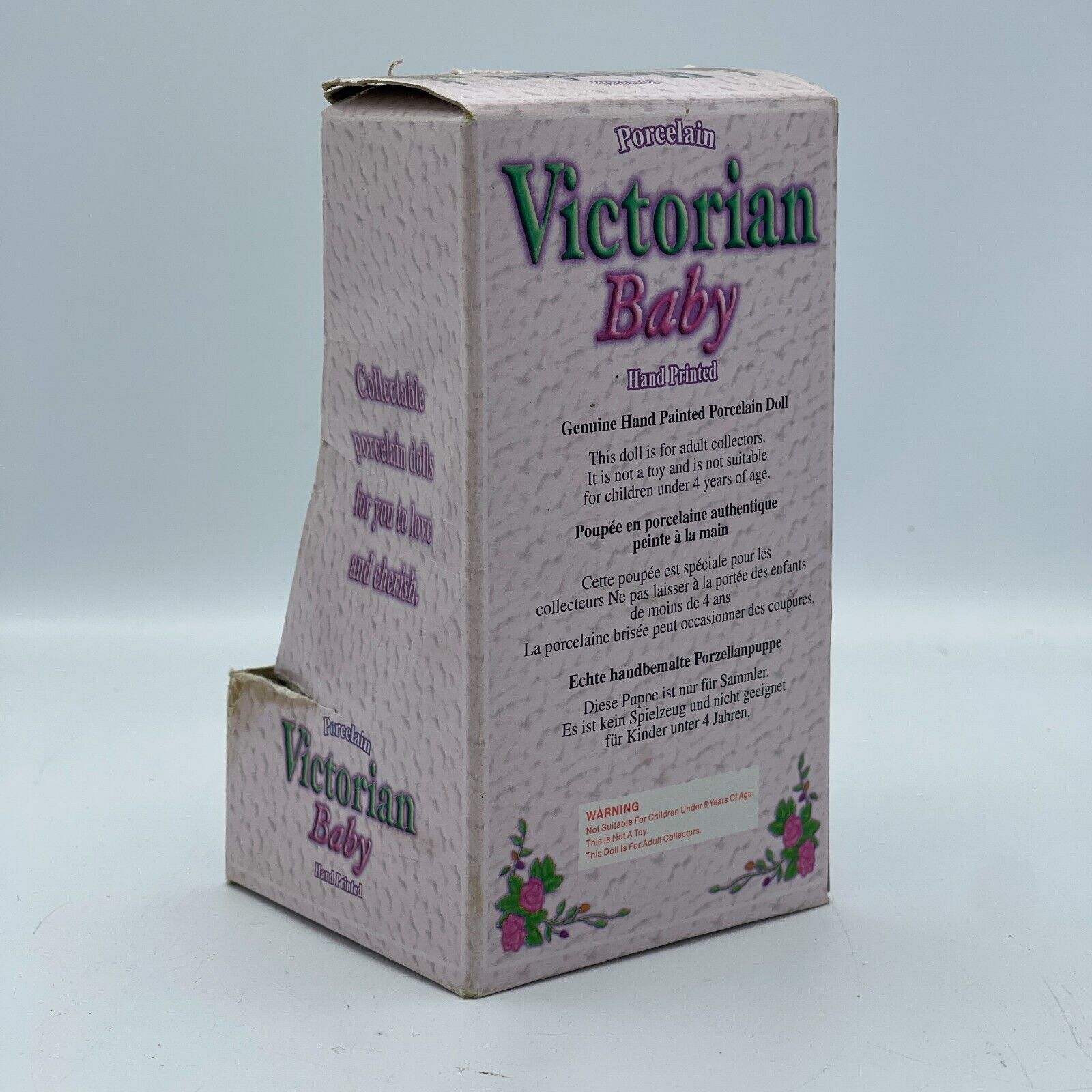 Vintage Christina Collection Hand Painted Porcelain Victorian Baby Doll Ltd Ed.