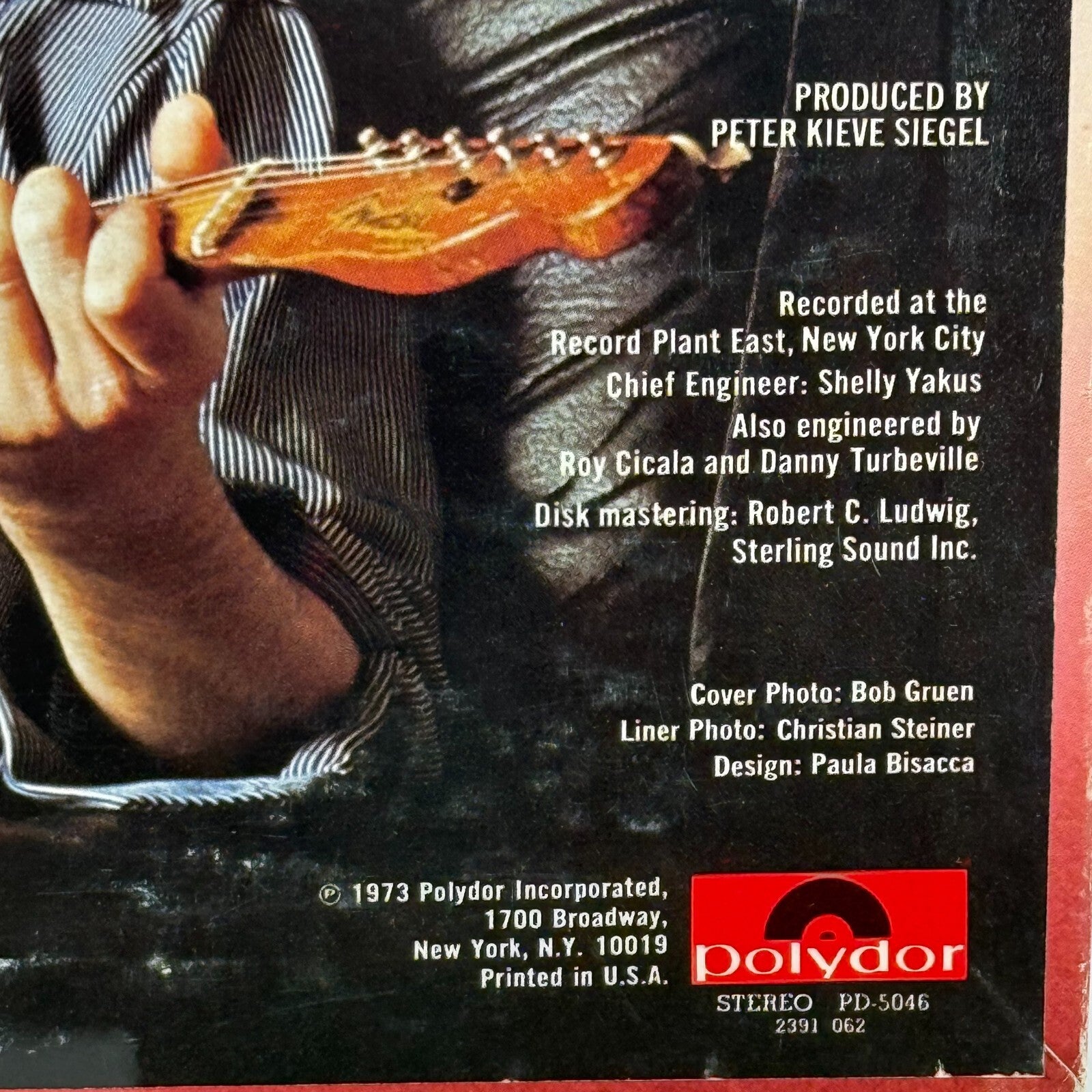 ROY BUCHANAN Second Album Vinyl LP 1973 POLYDOR PD-5046 Rare Promotion Copy