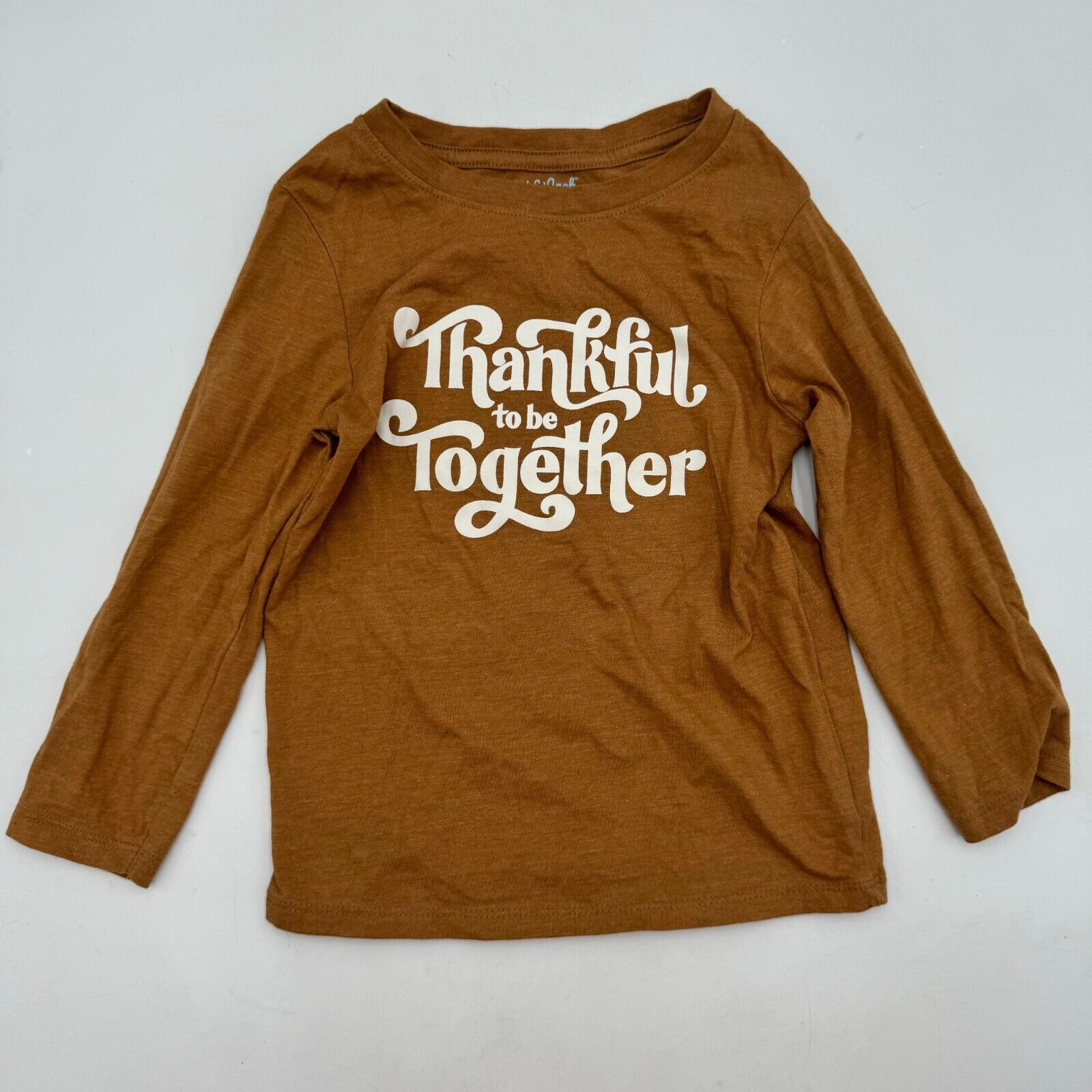 Lot of 4 Kids Long Sleeve Shirt Sweater Hoodie Brown Grey Red Marvel Size 4T