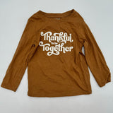 Lot of 4 Kids Long Sleeve Shirt Sweater Hoodie Brown Grey Red Marvel Size 4T