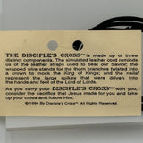 The Disciple’s Cross 100% Hand Crafted USA Christians Green Coil Necklace NWT