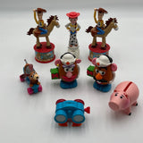 Lot of 8 Vintage McDonalds Disney Pixar Toy Story 2 Collectible Toys Rare