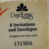16 Party Invitations Card & Envelopes Birthday Celebration Scripture 5x7