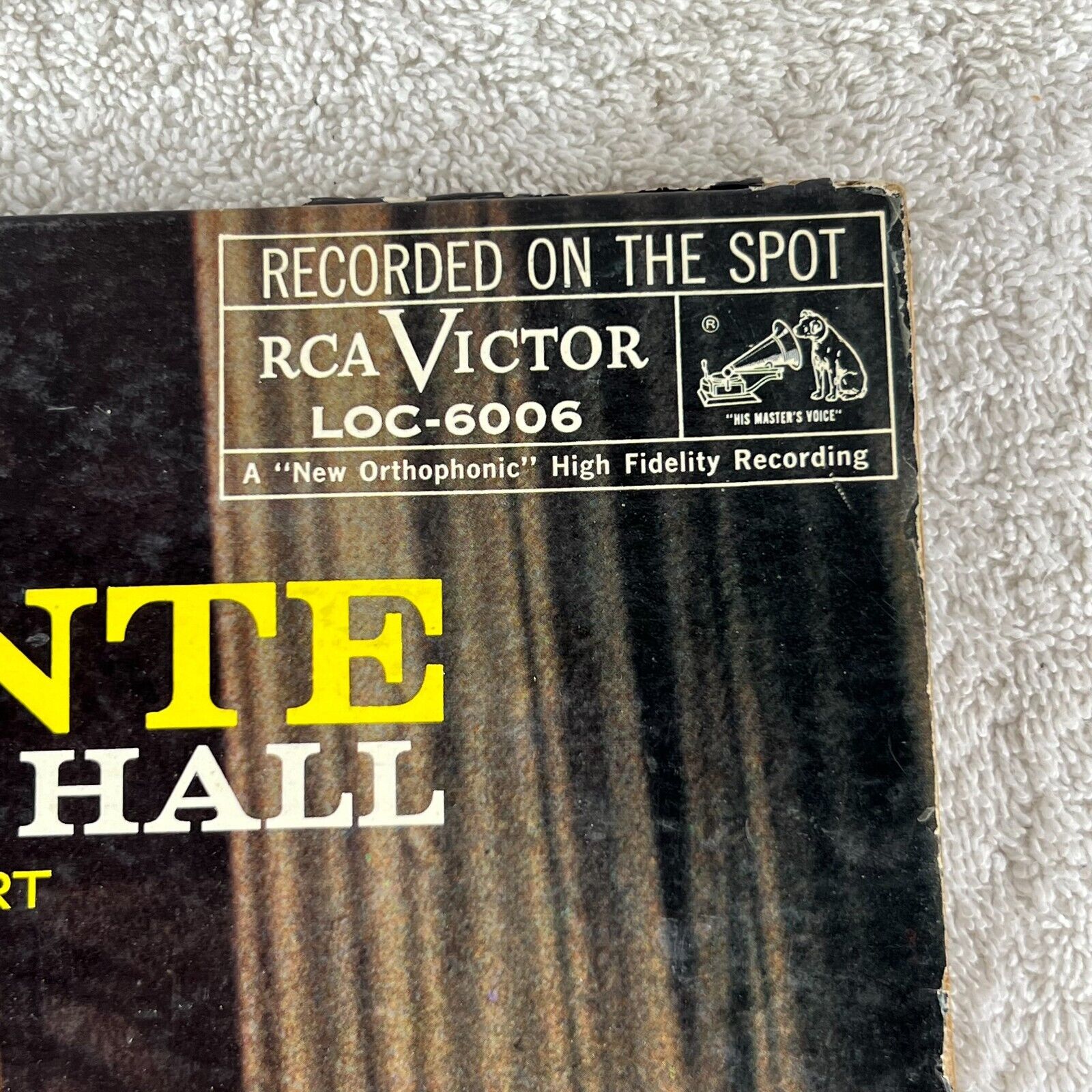 Belafonte At Carnegie Hall - The Complete Concert 2 Vinyl LP RCA LSO 6006 (2)