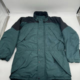 Performance Outfitters Winter Coat Warm Insulated Liner Green Black Adult Size S