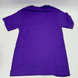 Medium Adult Kerusso Purple Neon You Only Live Forever Christian T-Shirt NWT
