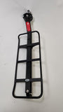 Bell Sports Black Aluminum Cargo Bike Carrier Rack 20 lbs Capacity - As Shown