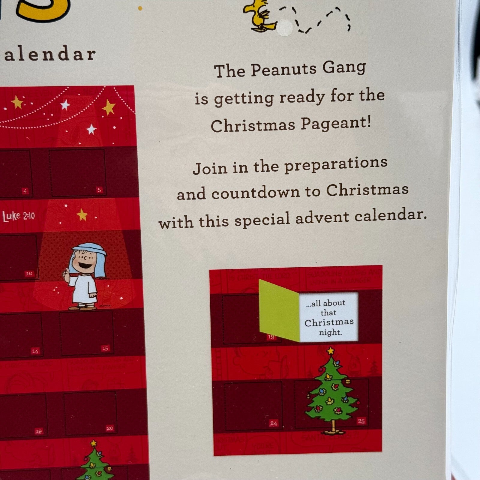 12 Various Advent Calendars Christmas Tree Jesus Charlie Brown Love Animals City
