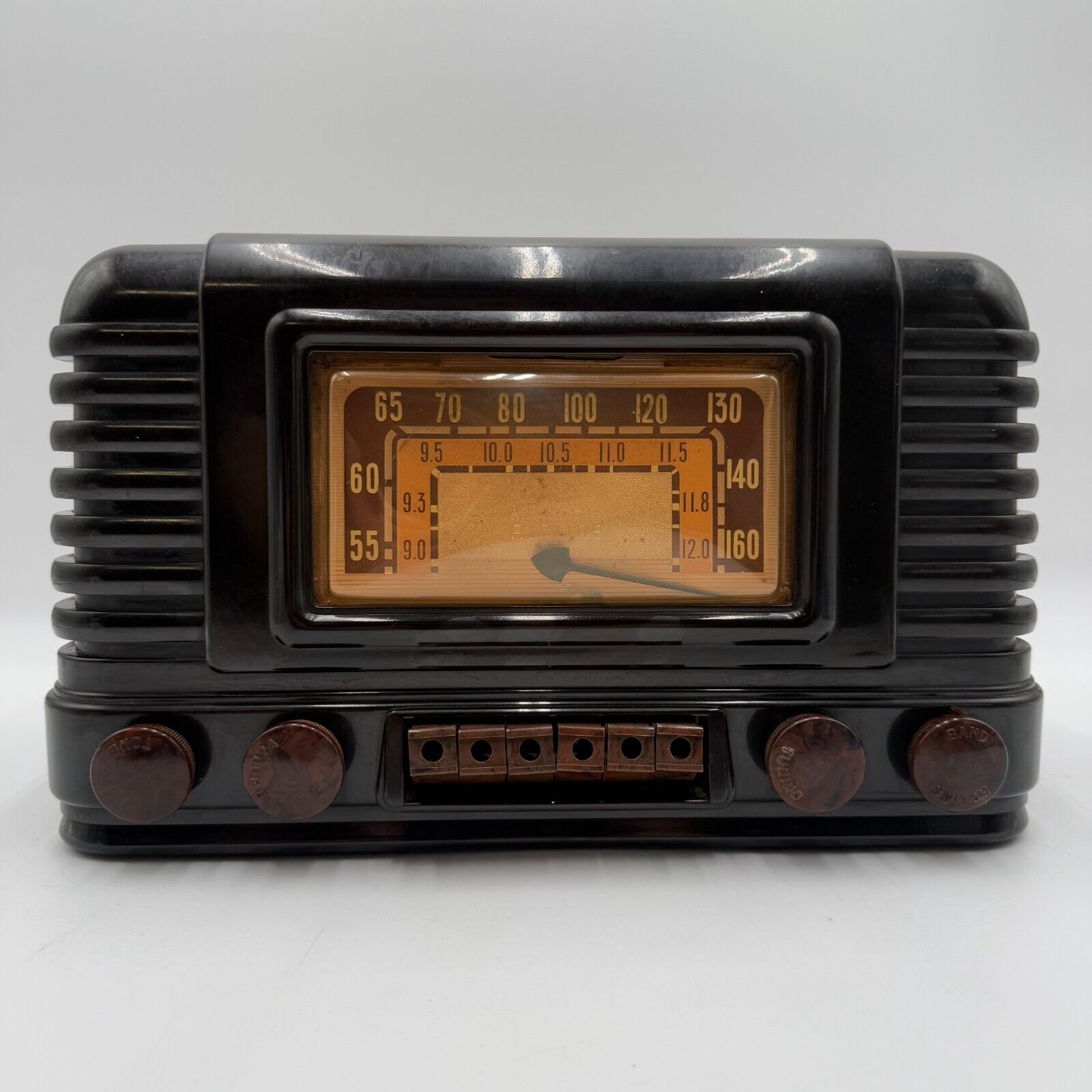 Wards Airline Radio Extremely Rare Model 24BR-734B Loop Aerial System Tested