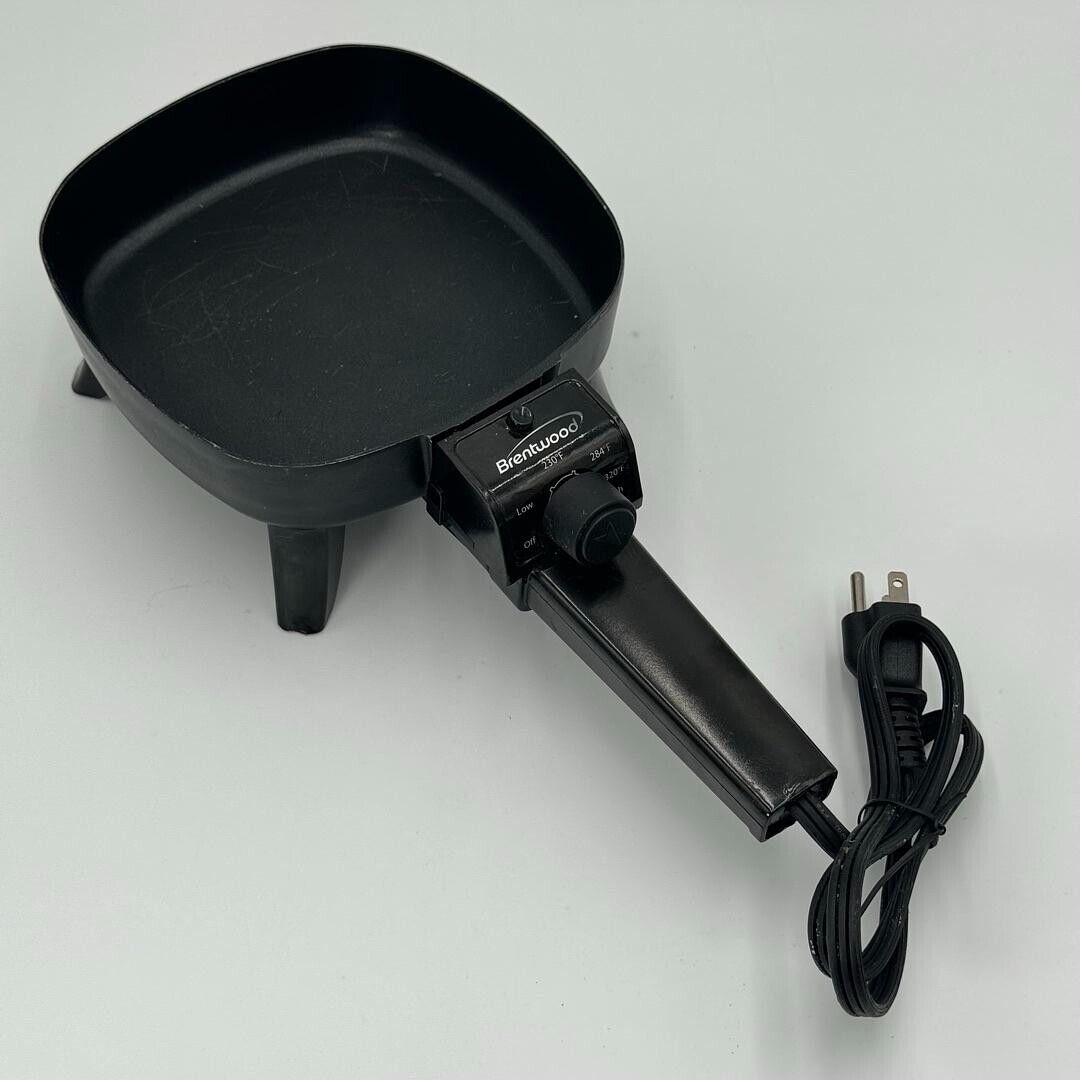 Brentwood Appliances 6" Electric Skillet Sk-45 2 part Portable Black Non Stick