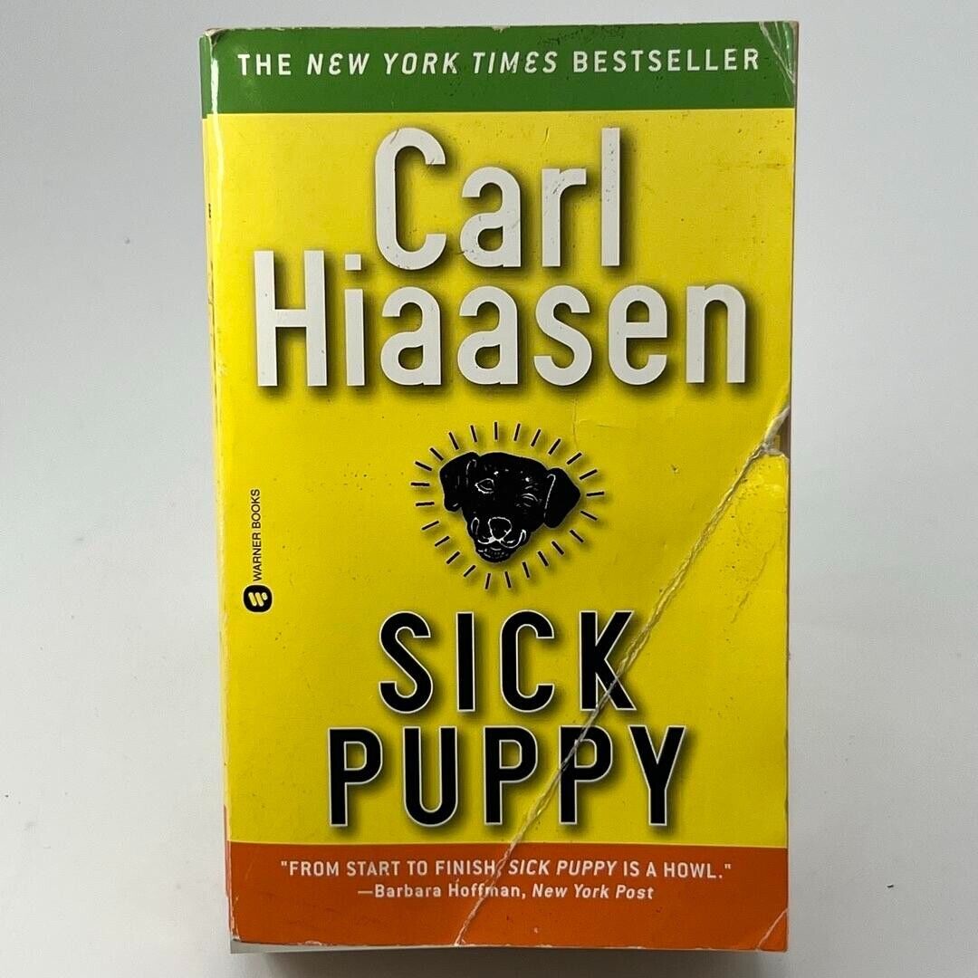 Skink Book 4: Sick Puppy by Carl Hiaasen 2018 PAPERBACK BOOK