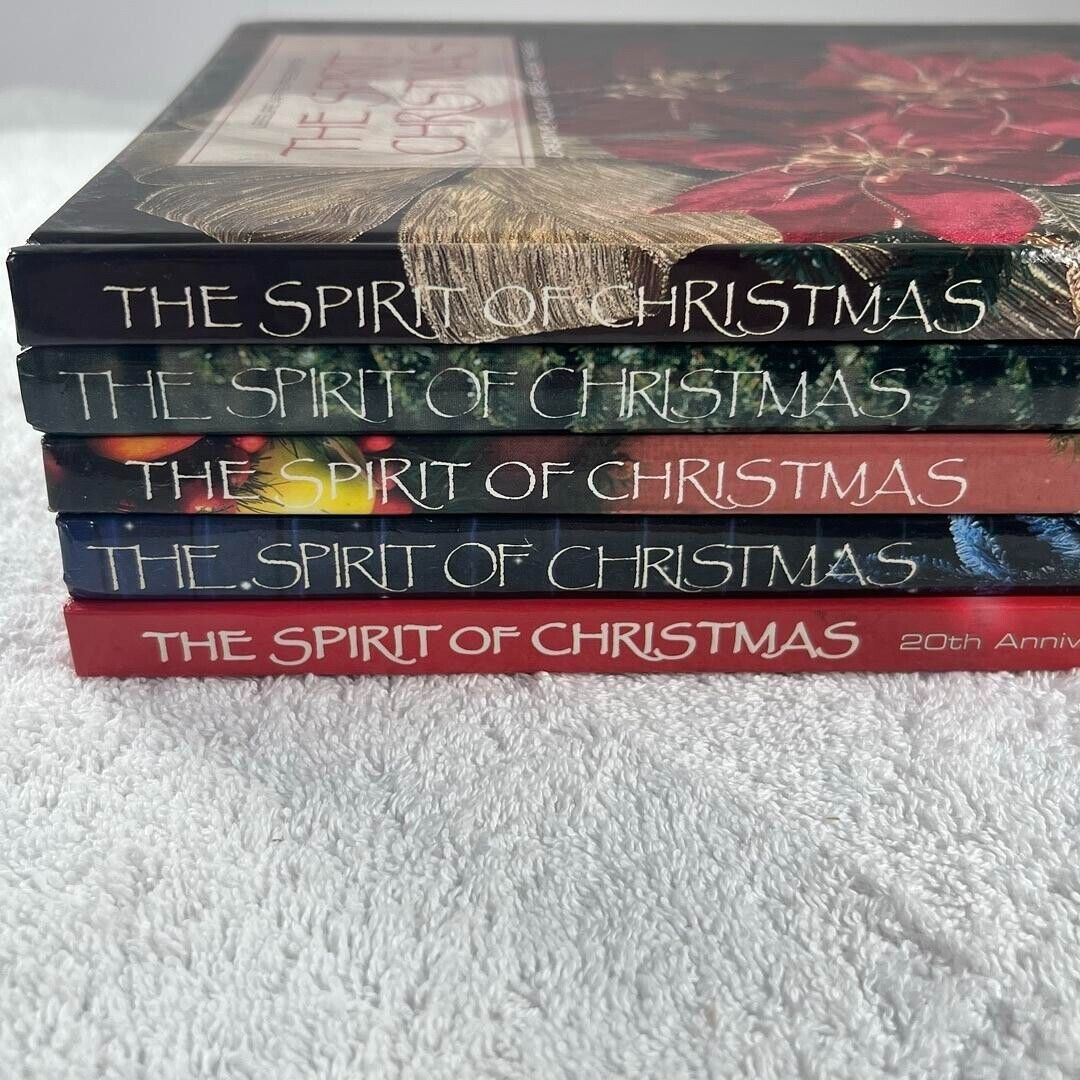 The Spirit Of Christmas: Creative Holiday Ideas Set Of 5 Book Set HARDCOVER BOOK