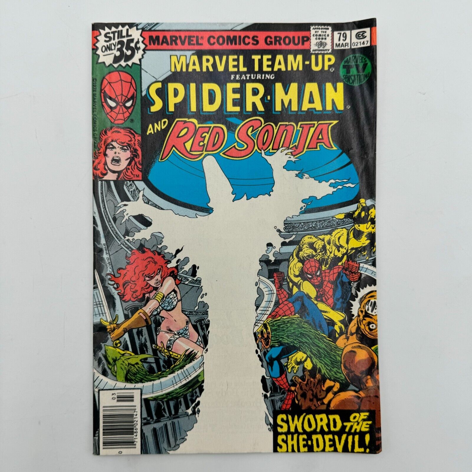 Lot of 4 Comics Special Amazing Spider-Man Spidey Red Sonja Marvel Team Up Tales