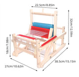 Loomsy Wooden Multi-Craft Hand-Knitting Loom Weaving Machine 27 x 38.5 cm DIY