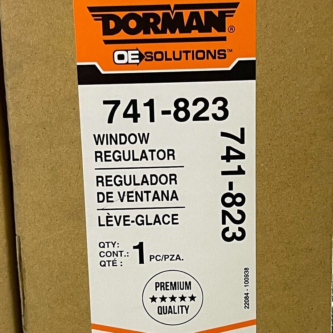Dorman 741-823 Front Driver Side Power Window Regulator and Motor Assembly