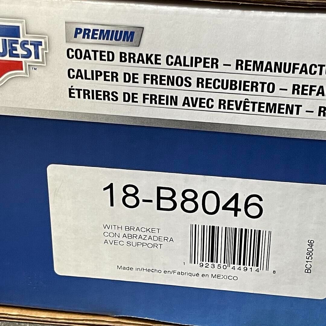 CarQuest #18-B8046 Reman Coated Brake Caliper