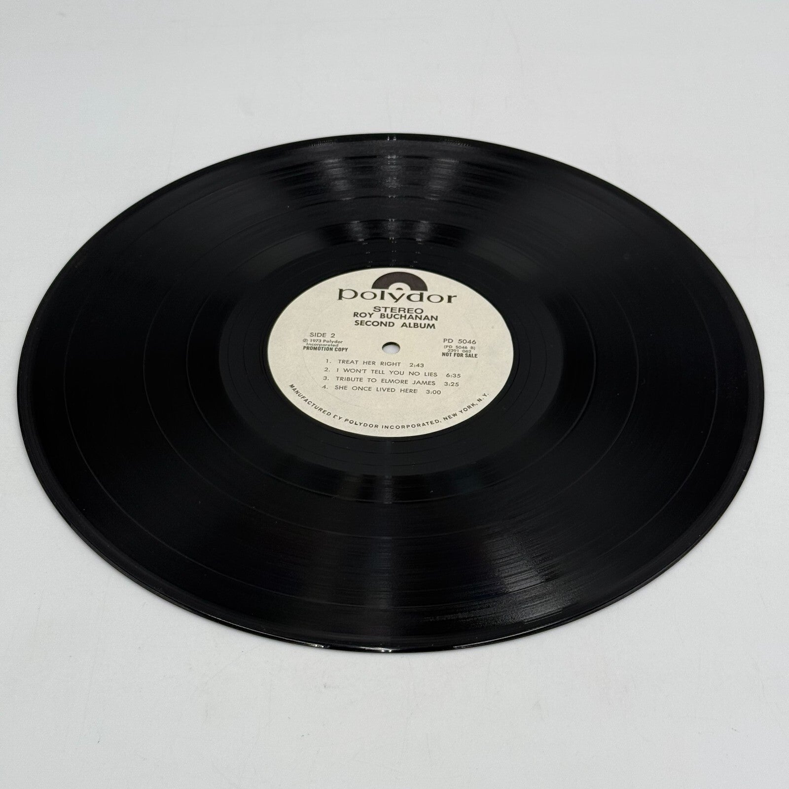 ROY BUCHANAN Second Album Vinyl LP 1973 POLYDOR PD-5046 Rare Promotion Copy