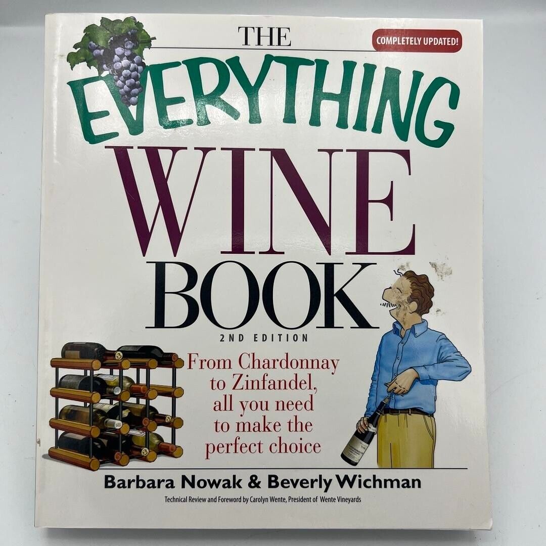 The Everything Wine Book 2nd Edition by Barbara Nowak 2005 PAPERBACK BOOK